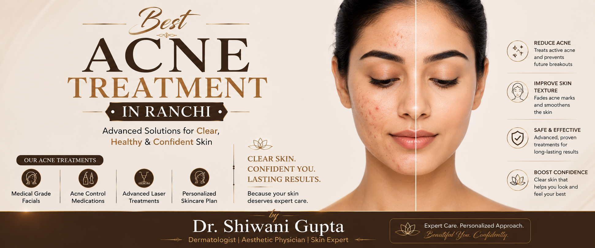 Best Acne Treatment in Ranchi: Your Complete Guide by Dr. Shiwani Gupta